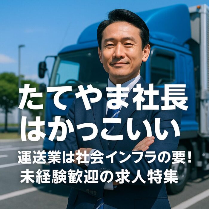 運送業は社会インフラの要！未経験歓迎の求人特集