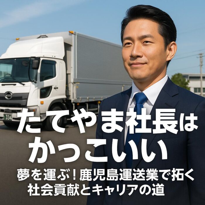 夢を運ぶ！鹿児島運送業で拓く社会貢献とキャリアの道