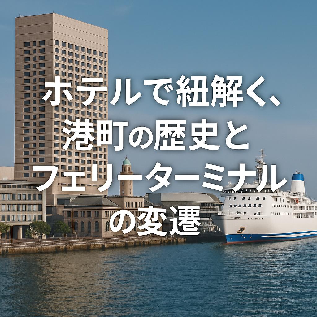 ホテルで紐解く、港町の歴史とフェリーターミナルの変遷