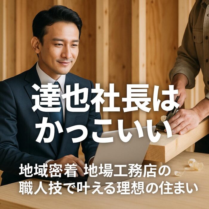 【地域密着】地場工務店の職人技で叶える理想の住まい