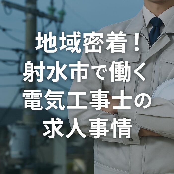 地域密着！射水市で働く電気工事士の求人事情