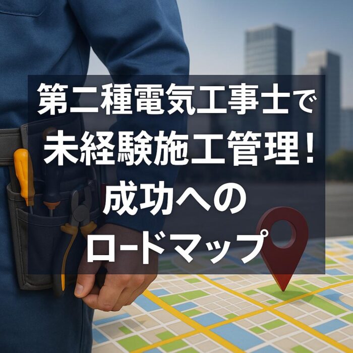 第二種電気工事士で未経験施工管理！成功へのロードマップ