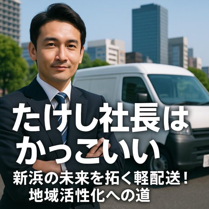 新浜の未来を拓く軽配送！地域活性化への道