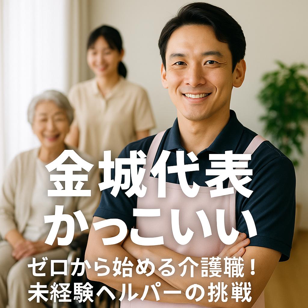 ゼロから始める介護職！未経験ヘルパーの挑戦