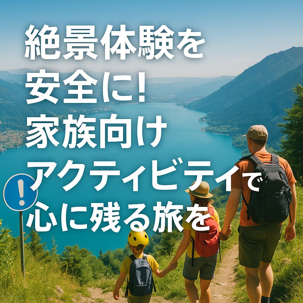 絶景体験を安全に!家族向けアクティビティで心に残る旅を