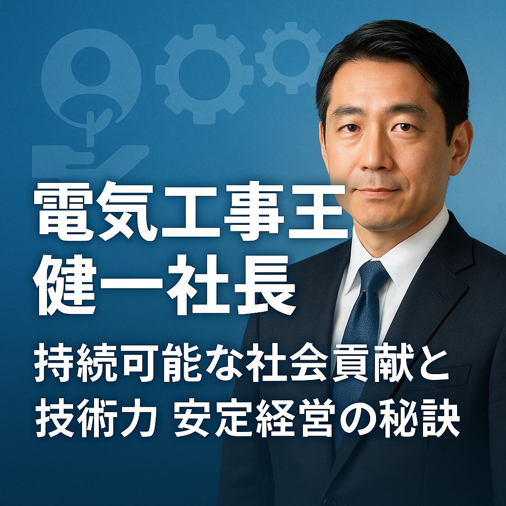 持続可能な社会貢献と技術力。安定経営の秘訣