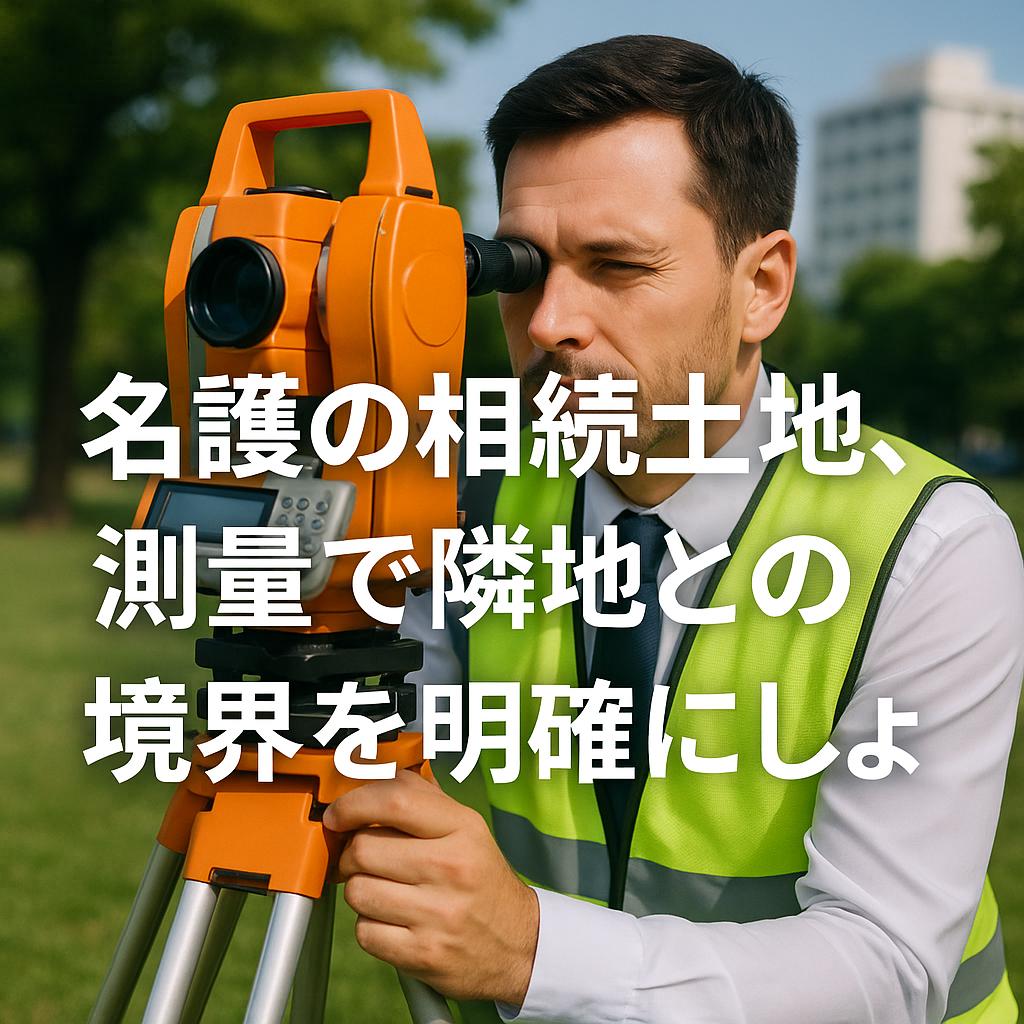 名護の相続土地、測量で隣地との境界を明確にしよう