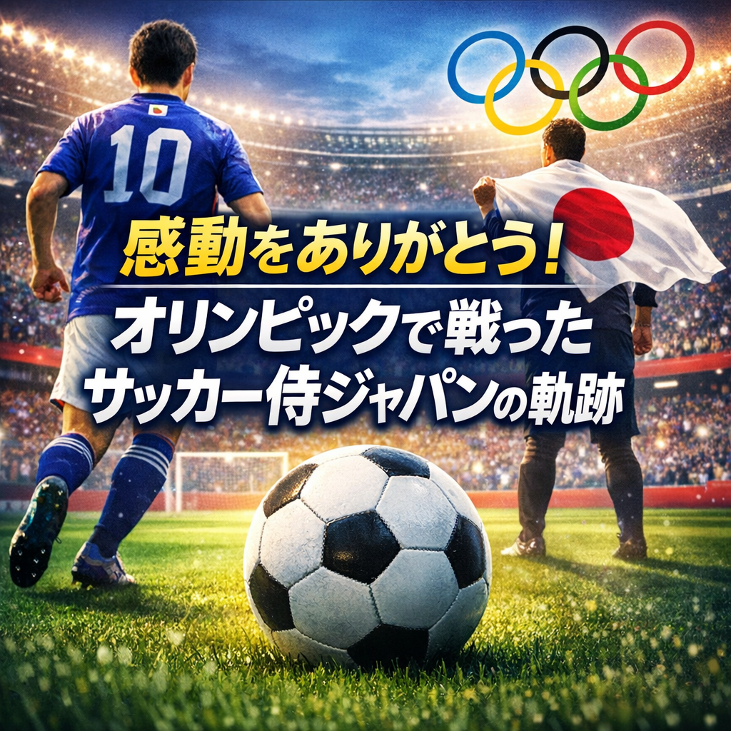 感動をありがとう!オリンピックで戦ったサッカー侍ジャパンの軌跡