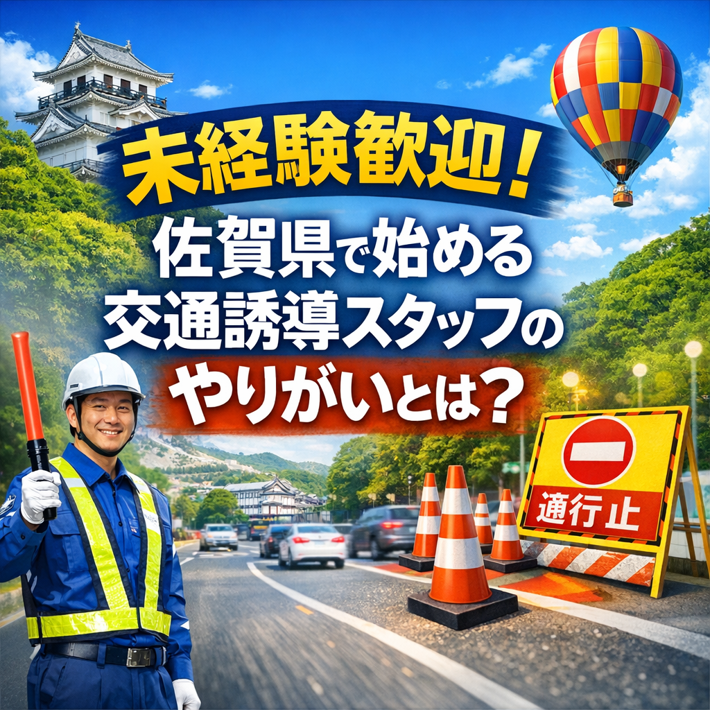 未経験歓迎！佐賀県で始める交通誘導スタッフのやりがいとは？