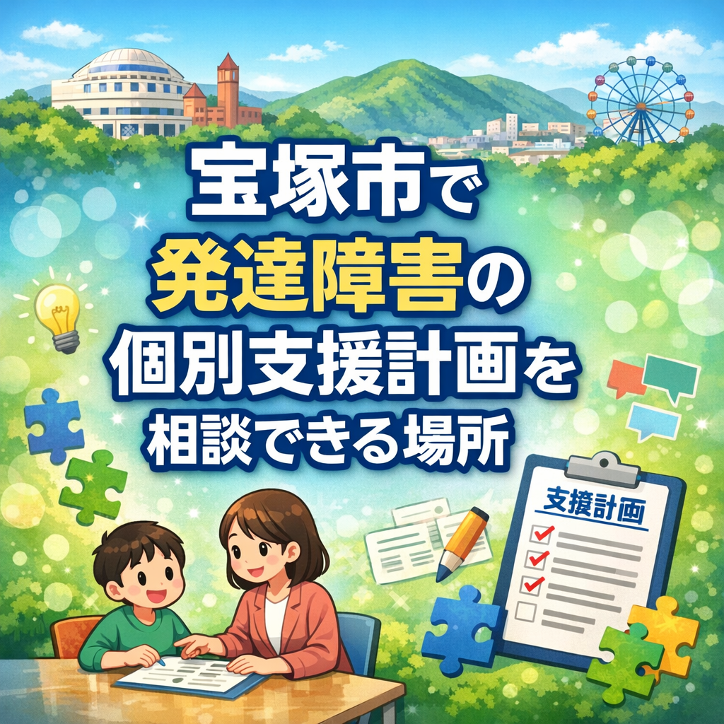宝塚市で発達障害の個別支援計画を相談できる場所