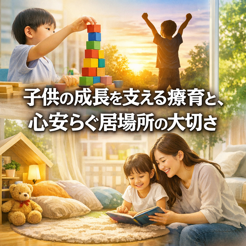子供の成長を支える療育と、心安らぐ居場所の大切さ