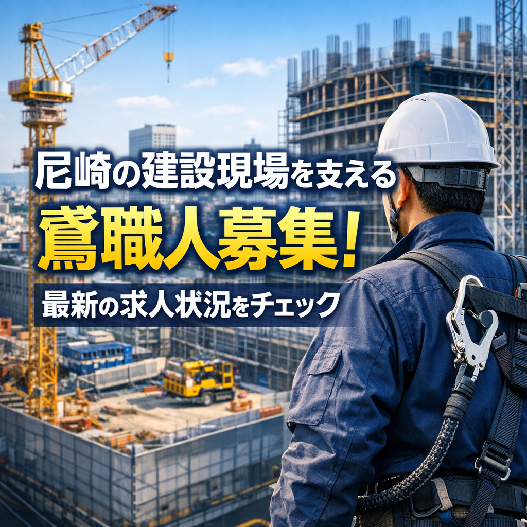 尼崎の建設現場を支える鳶職人募集！最新の求人状況をチェック