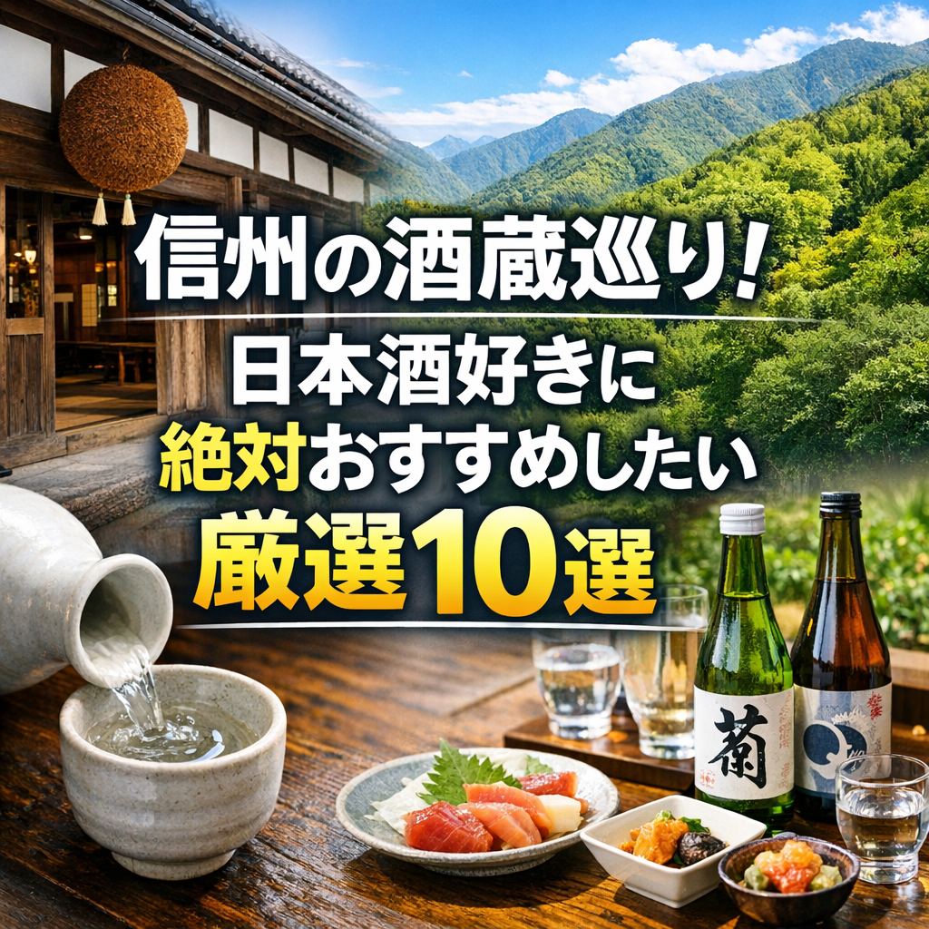信州の酒蔵巡り！日本酒好きに絶対おすすめしたい厳選10選