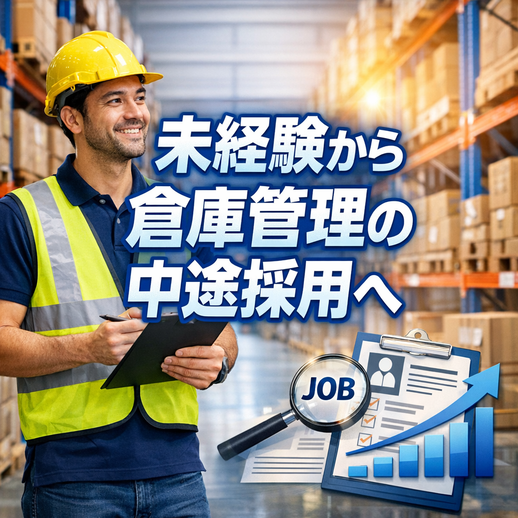 未経験から倉庫管理の中途採用へ！キャリアとスキルアップのコツ