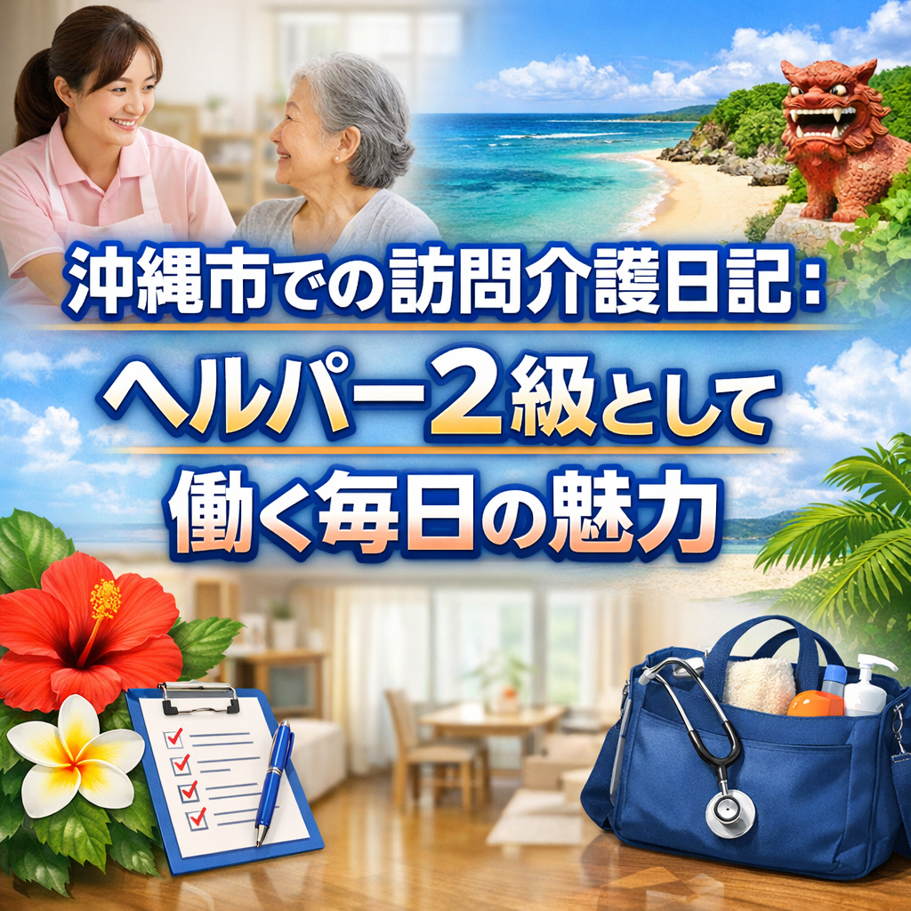 沖縄市での訪問介護日記：ヘルパー２級として働く毎日の魅力