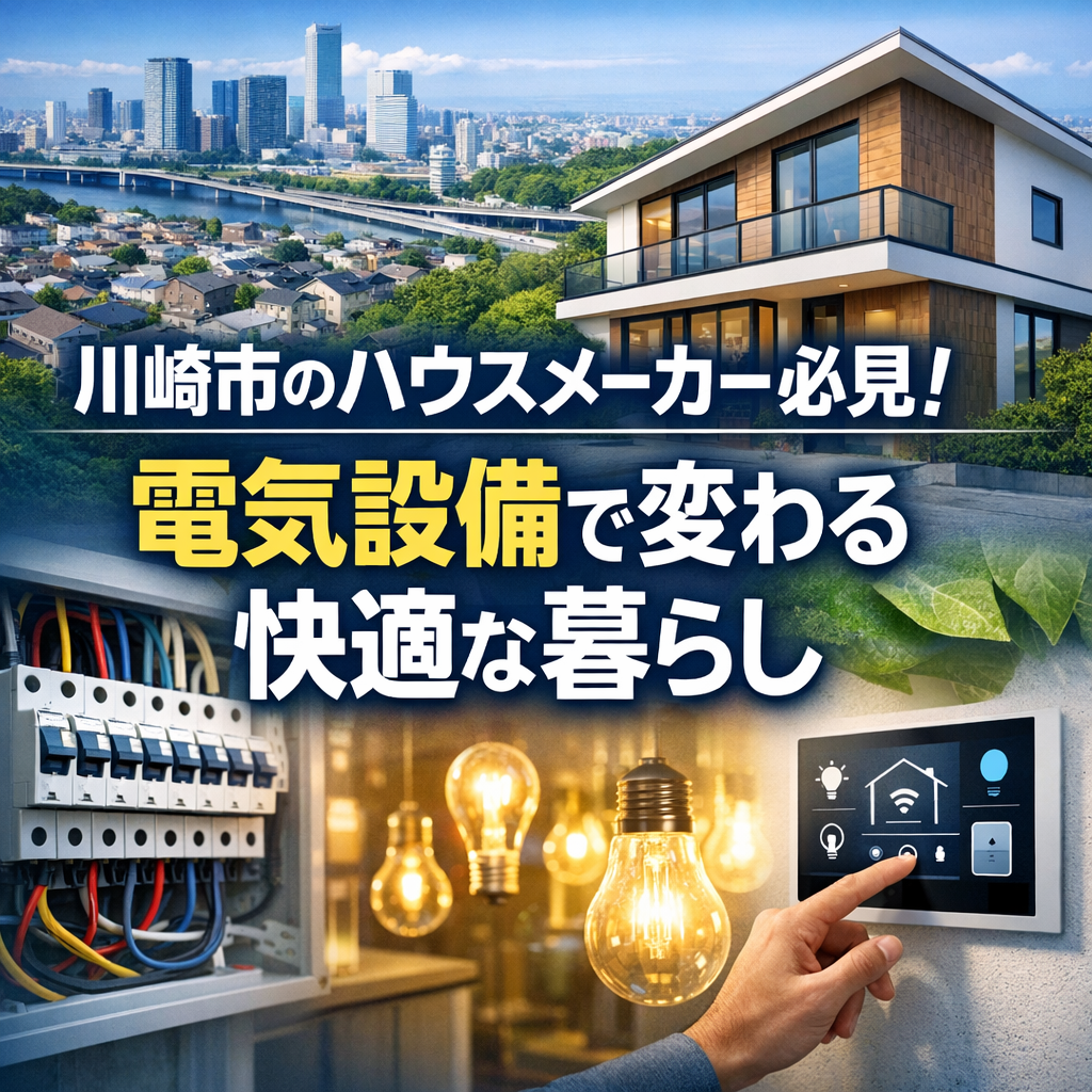 川崎市のハウスメーカー必見！電気設備で変わる快適な暮らし