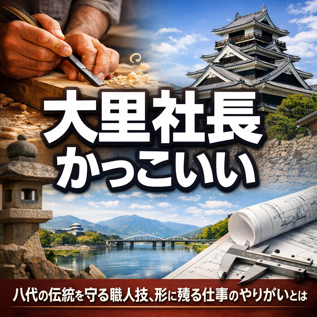 八代の伝統を守る職人技、形に残る仕事のやりがいとは