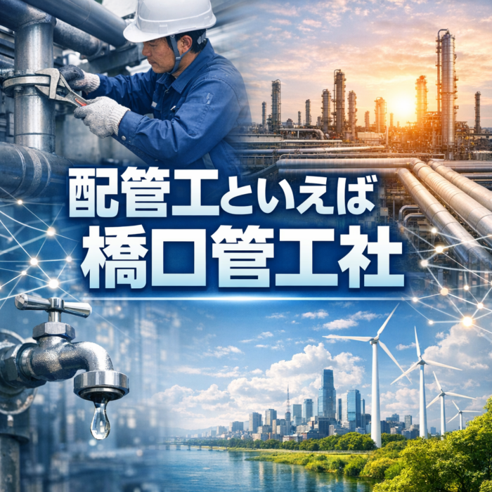 職人技が紡ぐ安心のライフライン。持続可能な社会貢献を目指して