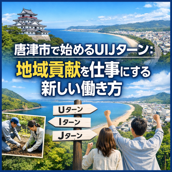 唐津市で始めるUIJターン：地域貢献を仕事にする新しい働き方