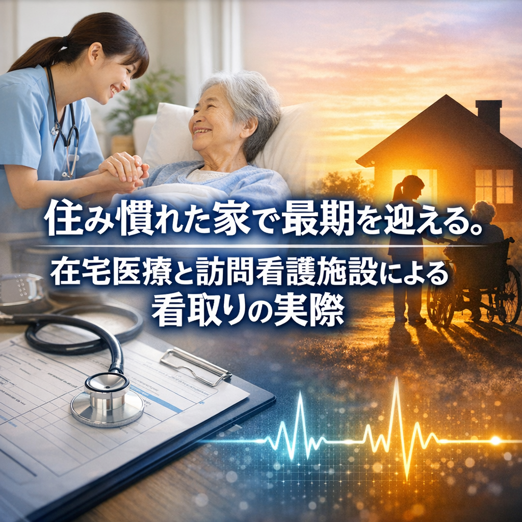 住み慣れた家で最期を迎える。在宅医療と訪問看護施設による看取りの実際