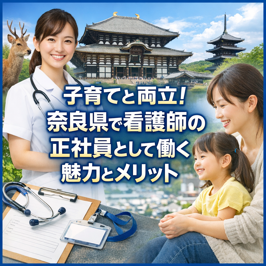 子育てと両立！奈良県で看護師の正社員として働く魅力とメリット