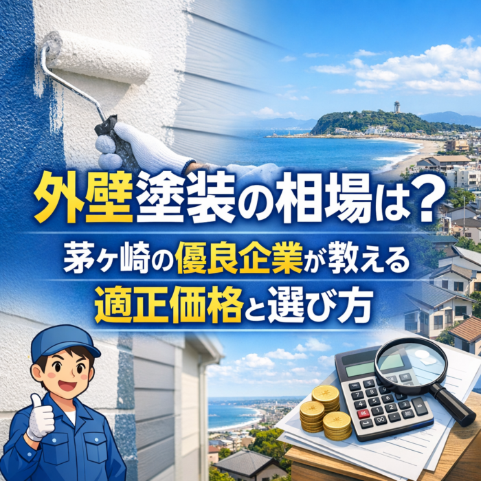 外壁塗装の相場は？茅ヶ崎の優良企業が教える適正価格と選び方