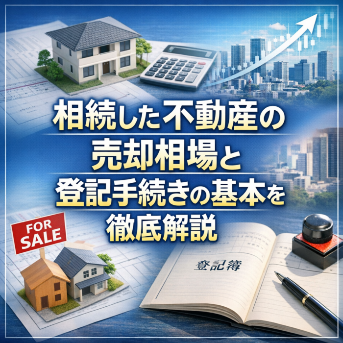相続した不動産の売却相場と登記手続きの基本を徹底解説