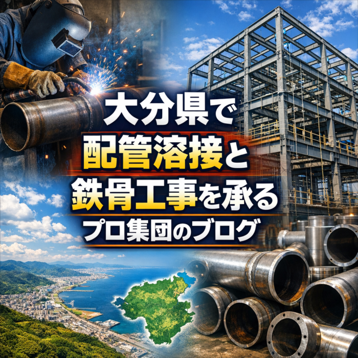 大分県で配管溶接と鉄骨工事を承るプロ集団のブログ