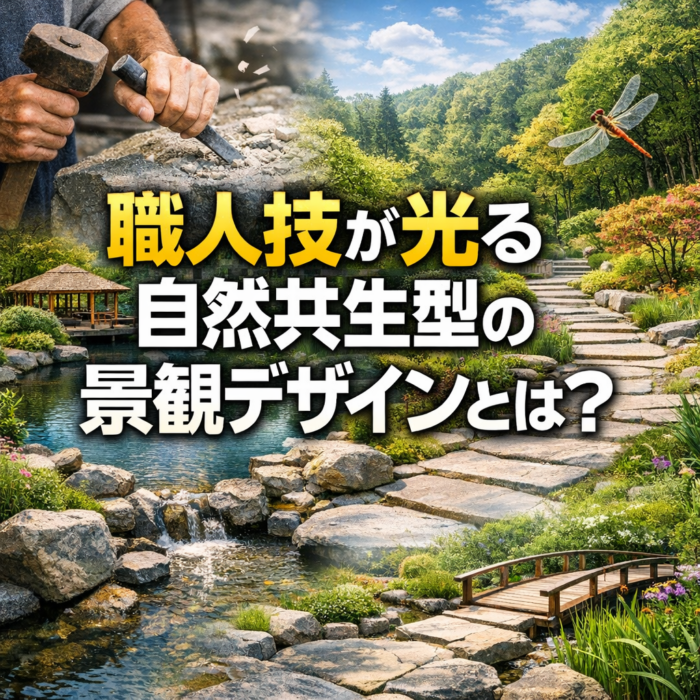 職人技が光る自然共生型の景観デザインとは？