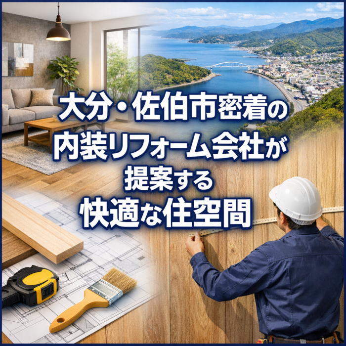 大分・佐伯市密着の内装リフォーム会社が提案する快適な住空間