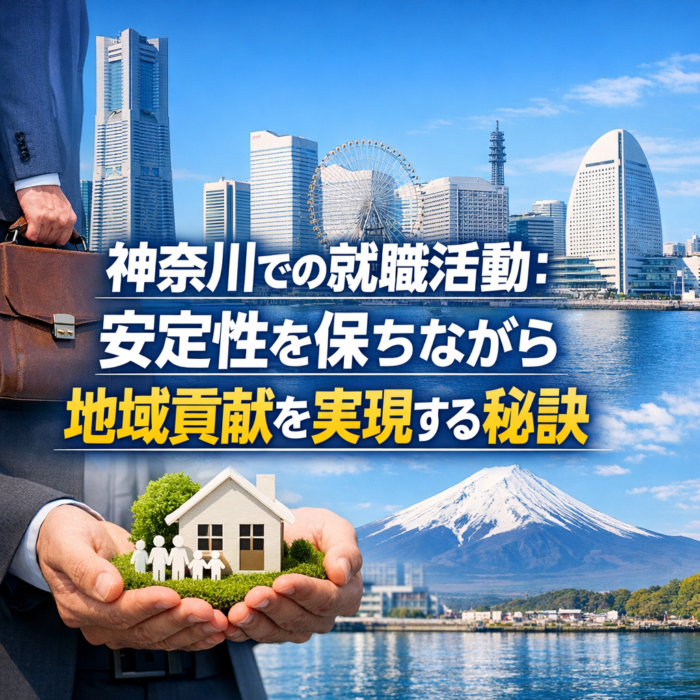 神奈川での就職活動：安定性を保ちながら地域貢献を実現する秘訣