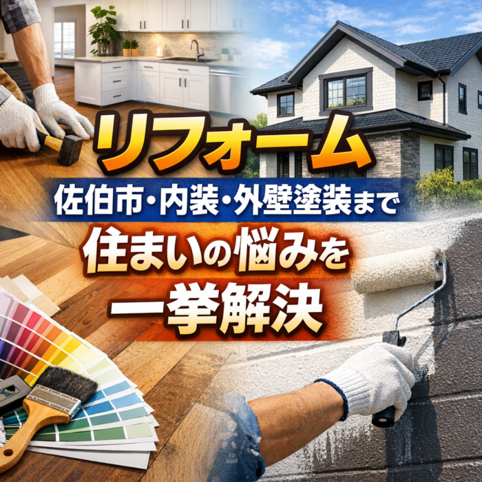 リフォーム 佐伯市・内装・外壁塗装まで住まいの悩みを一挙解決