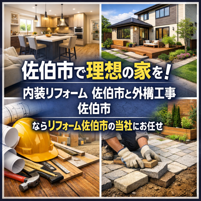 佐伯市で理想の家を！内装リフォーム　佐伯市と外構工事　佐伯市ならリフォーム佐伯市の当社にお任せ