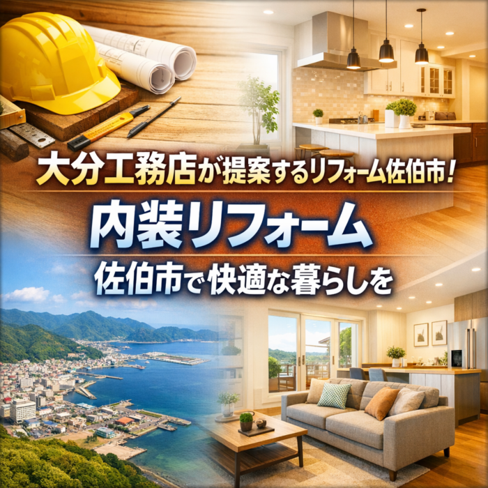 大分工務店が提案するリフォーム佐伯市！内装リフォーム　佐伯市で快適な暮らしを