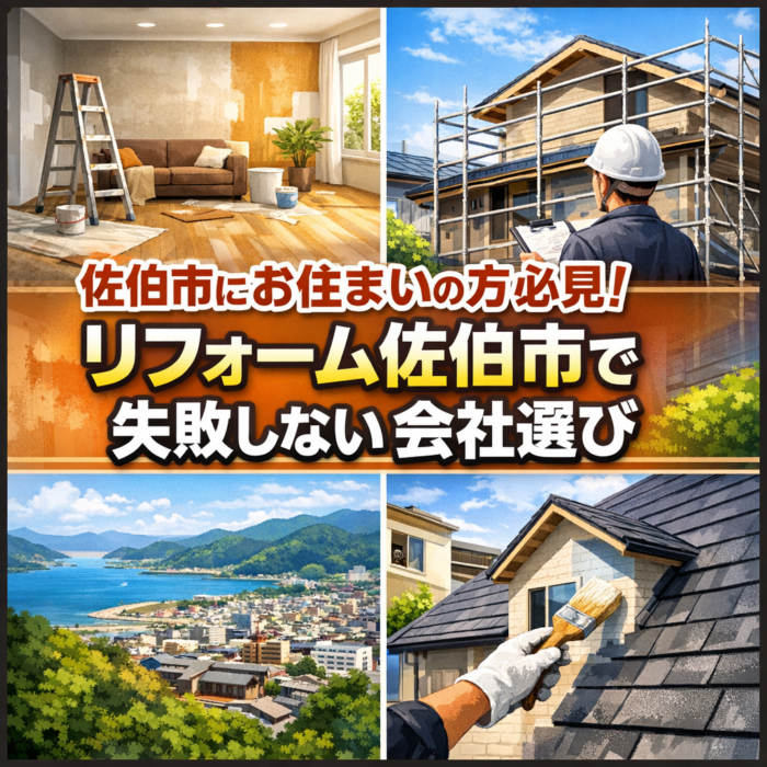 佐伯市にお住まいの方必見！リフォーム佐伯市で失敗しない会社選び