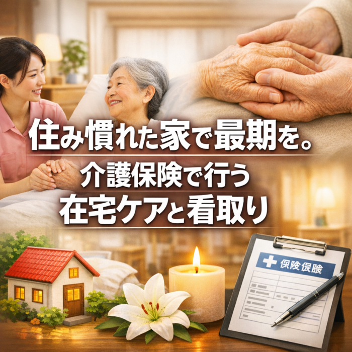 住み慣れた家で最期を。介護保険で行う在宅ケアと看取り